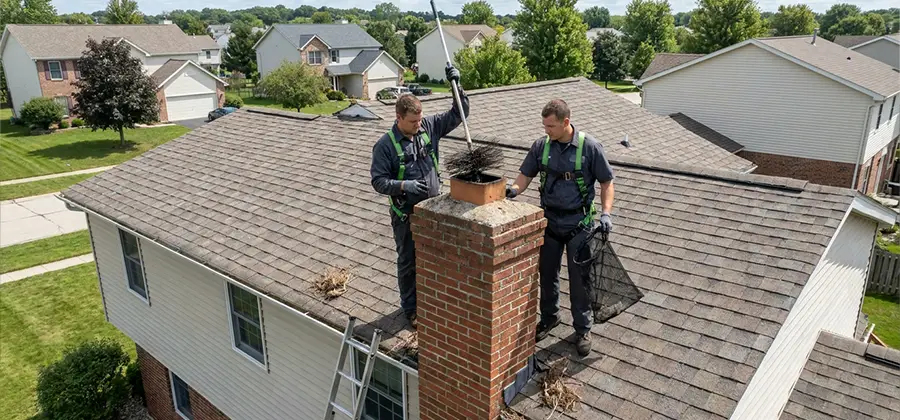 Bird Removal From Chimney in Estero