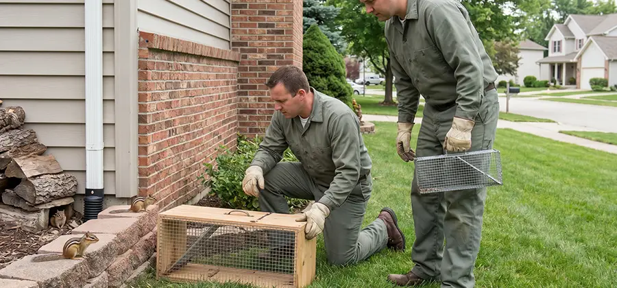 Remove Chipmunks From Yard in Estero