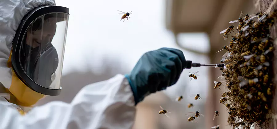 Bumble Bee Hive Removal in Estero