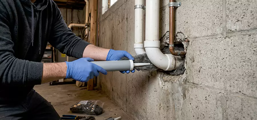 Mouse Proofing Pipes in Estero