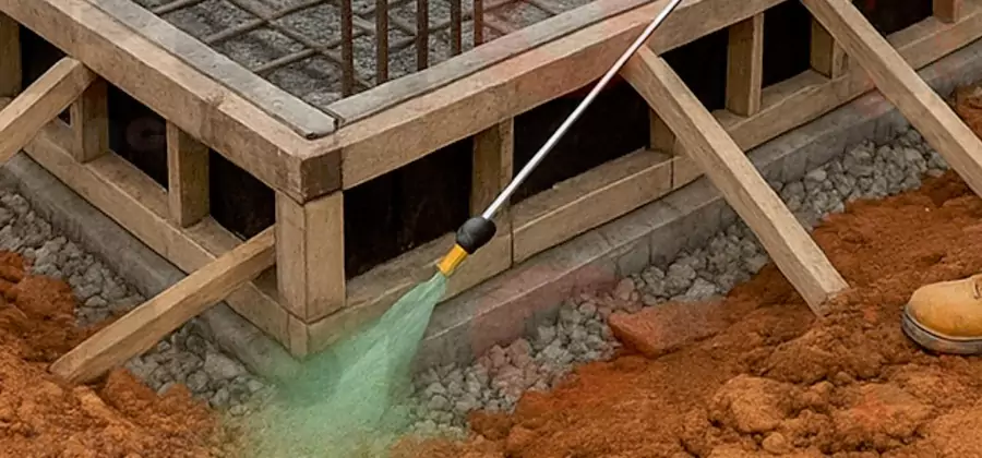Foundation Slab Termite Treatment in Estero